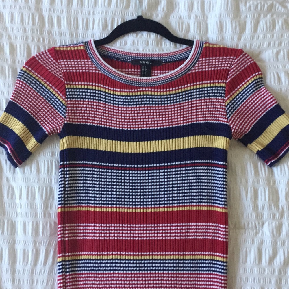 Striped 90s Dress
